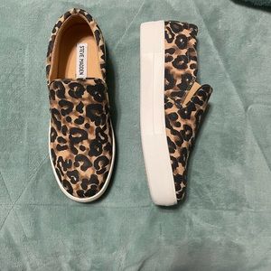 BRAND NEW Steve Madden Cheetah Tennis Shoes